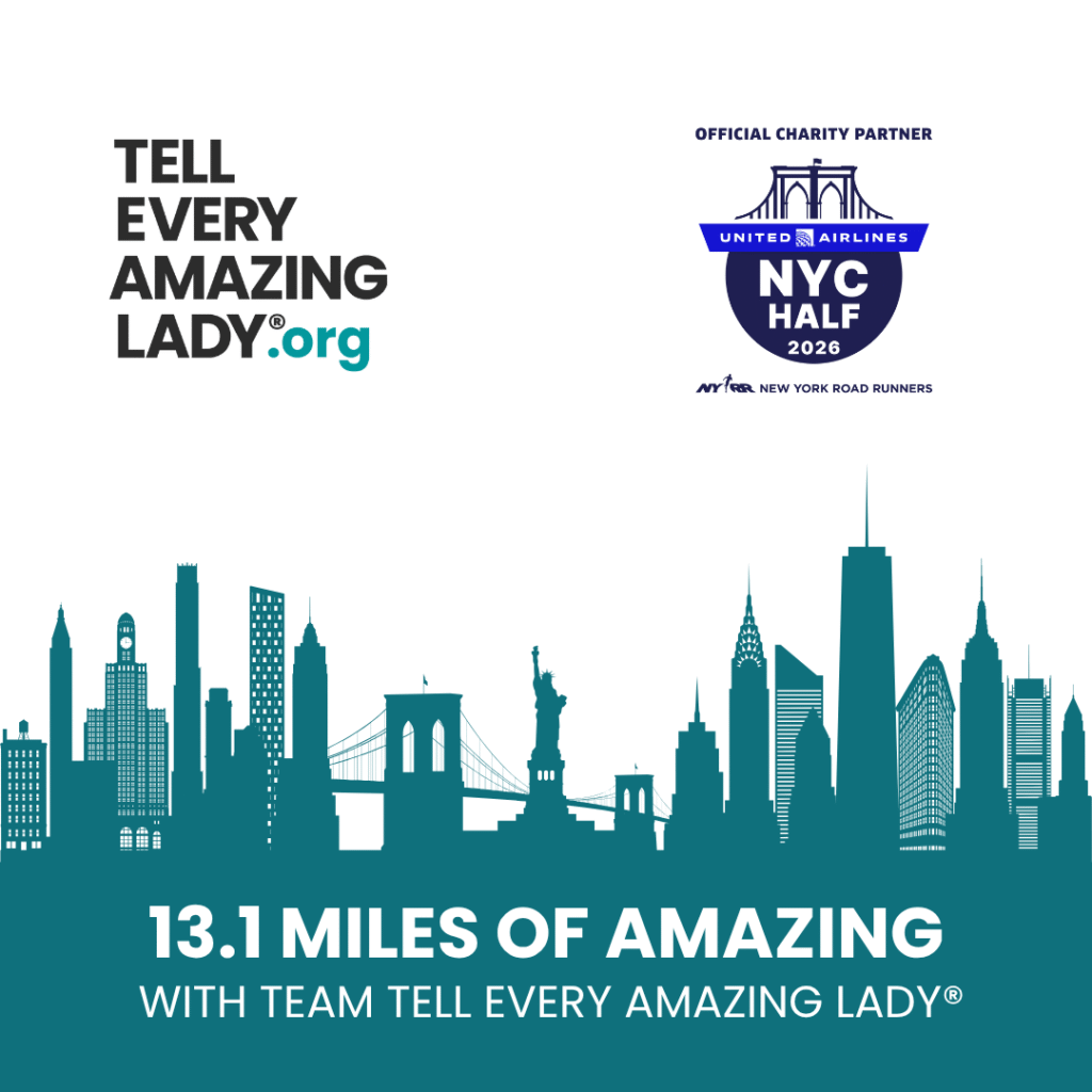 tell every amazing lady official charity partner 2026 united airlines half